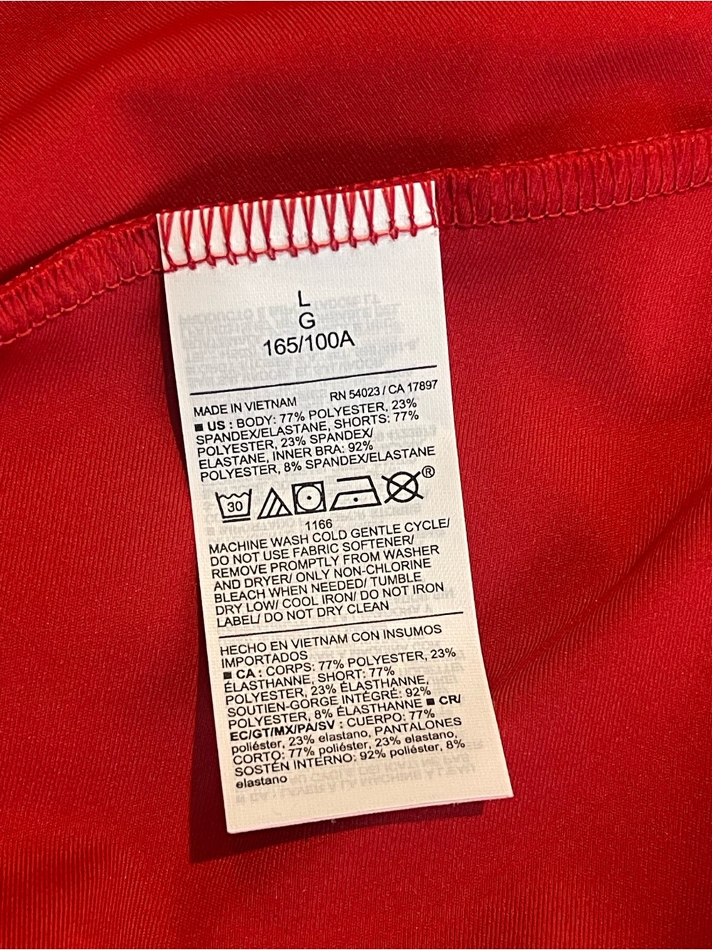 Old Navy Active Red Powersoft Go-Dry Tennis Dress Pickleball Pocket Built in Bra - Picture 8 of 15